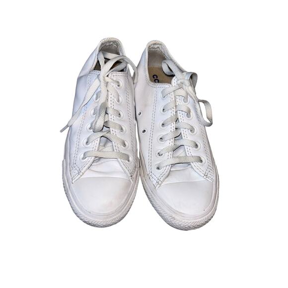 Converse Chuck Taylor All Star Leather low top unisex sneaker M4.5/W6.5 - Picture 2 of 11